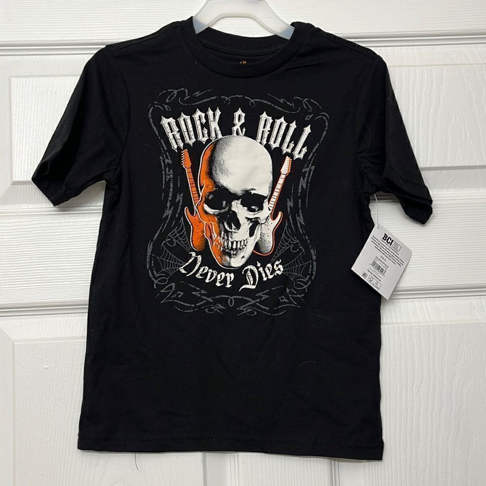 Boys Small Rock And Roll Shirt